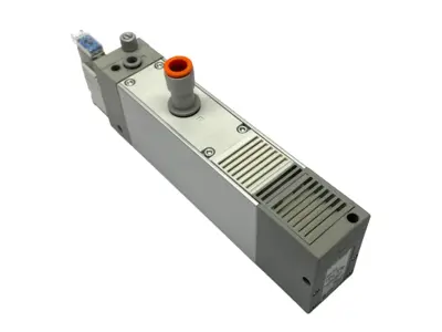 Used SMC Pneumatic Multi-Stage Vacuum Ejector 0-84kPa 24V Vacuum Pumps Michigan US | Maverick Industrial Sales #1393516