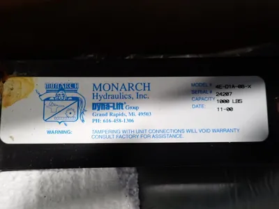Used MONARCH 4ED1A08X Material Handling (misc) Ohio US | HGR 24 #1005974