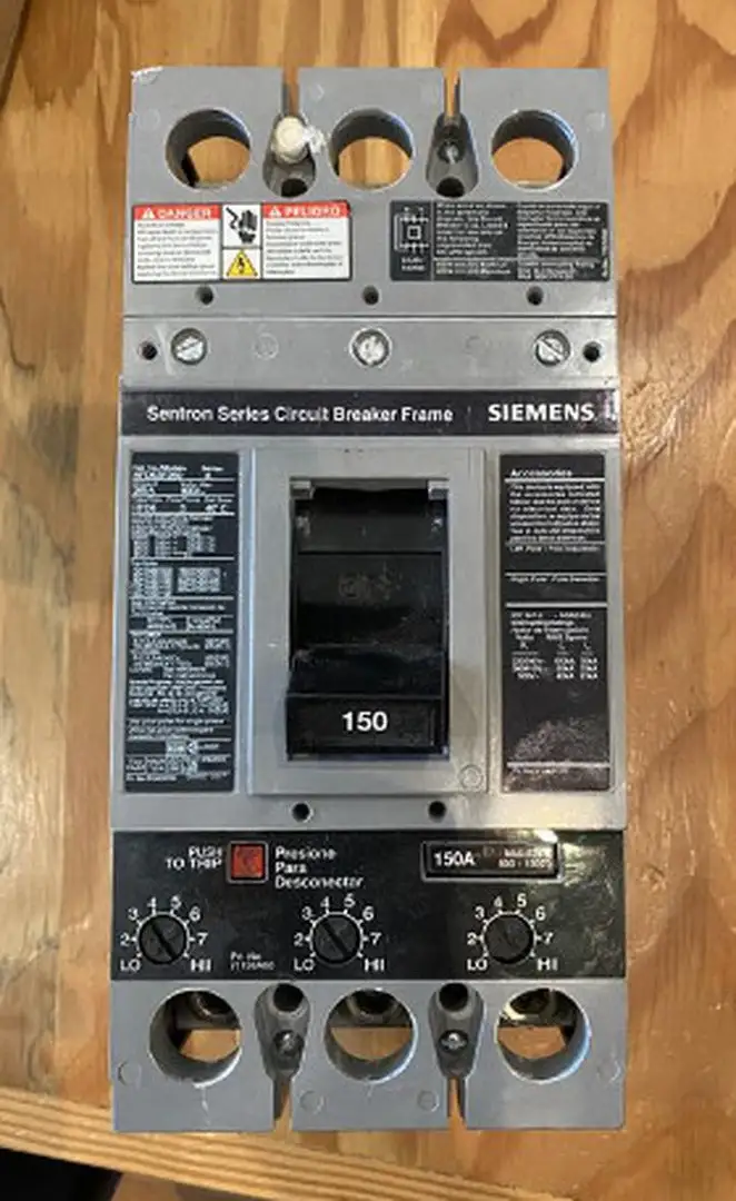 USED SIEMENS FXD63B150
