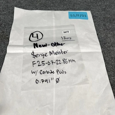 New | in-Stock Serge Meister F25-67-22.86 Misc Industrial Equipment California US | Davliegogo LLC #1711893