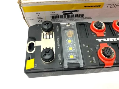 New | in-Stock Turck Safety Block I/O EtherNet/IP CIP Safety Module 10001828 PLC Processors Michigan US | Maverick Industrial Sales #1389624