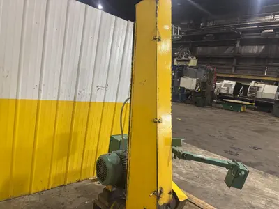15 HP G&P MODEL 4168 4" X 168" BELT GRINDER: YOBRO #24126