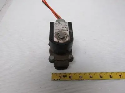 Parker CF4C05 Solenoid Valve Coil & Valve 3/4" Ports