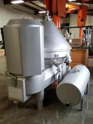 Westfalia MSD 300-01-777 warm milk separator, 316SS.