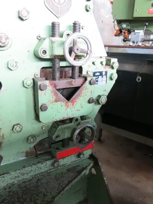 Peddinghaus 210/20 Mechanical Ironworker Heavy Capacity w/ Channel & I-Beam Dies