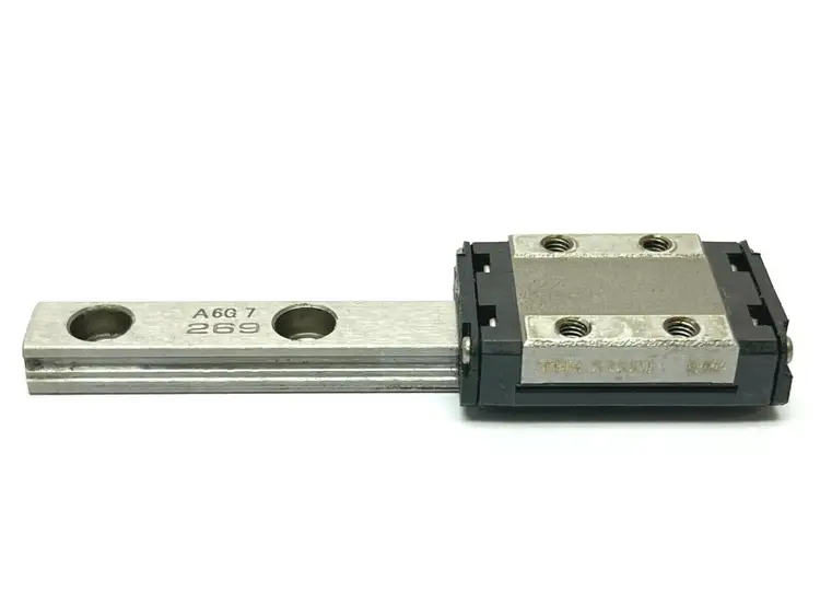 Used THK LINEAR GUIDE RAIL AND 1 BEARING BLOCK Linear Guides | Maverick Industrial Sales #1106151
