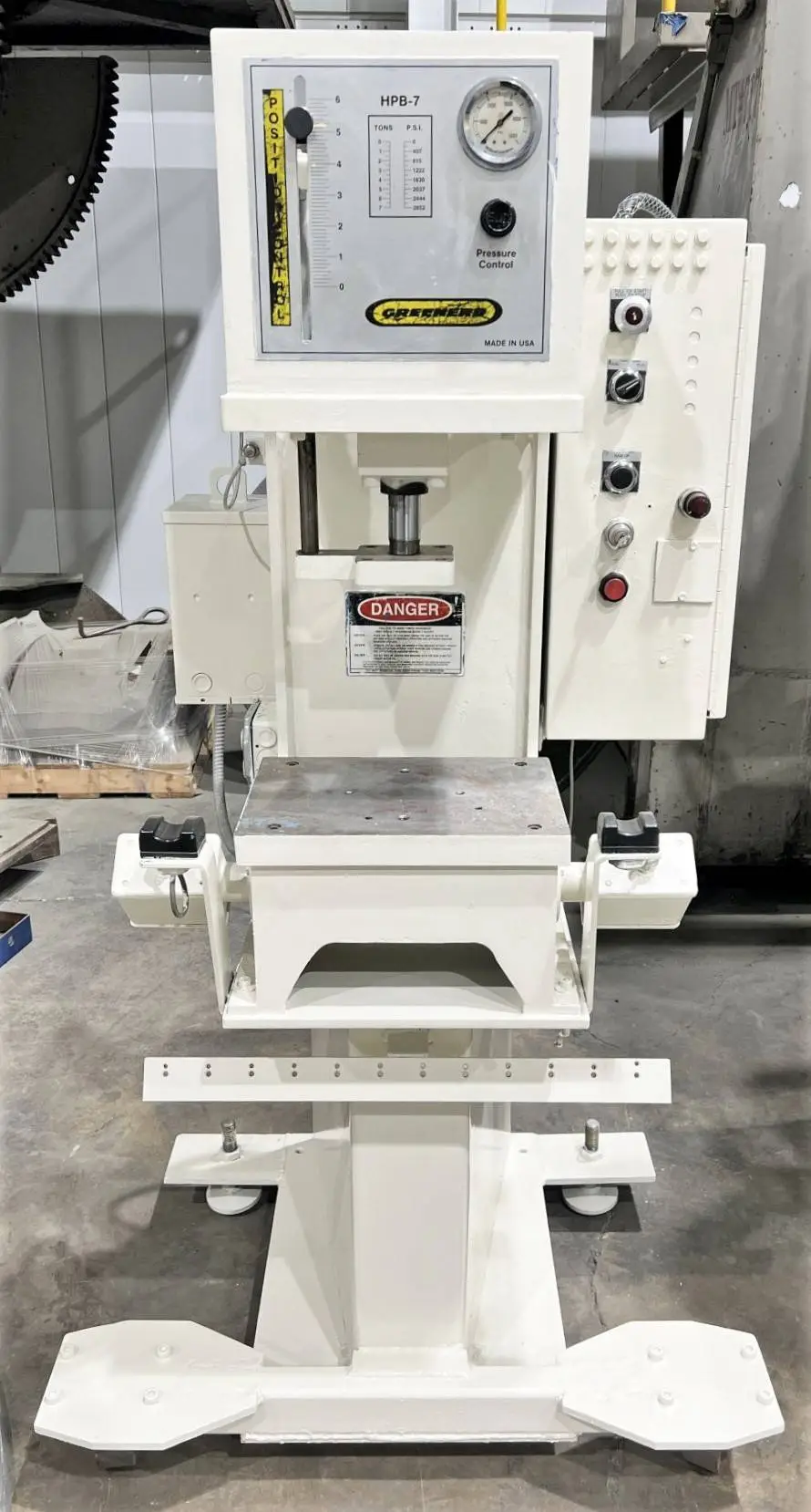 USED 1997 GREENERD PRESSES GREENERD HPB-7 PRESS