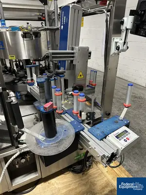 USED PE Labellers PE Labellers Rotary Labeler, Model Master M/S