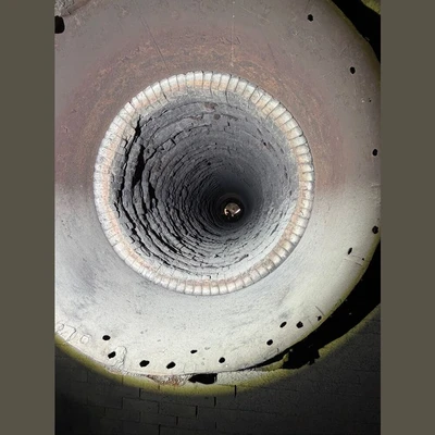 6ft Dia. x 45ft Long Rotary Kiln Incinerator Package