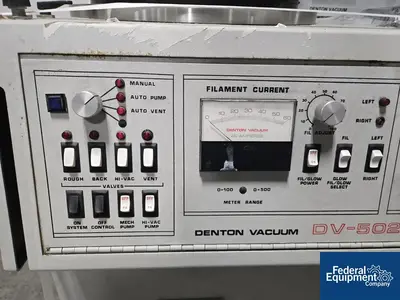 USED Denton Vacuum Denton Vacuum Thin Film Deposition Sample Prep Station, Model DV-502A