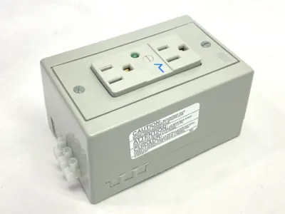 New | in-Stock Hubbell DIN Rail Utility Box, Complete Unit, TVSS, 15A 125VAC 60HzTVSS Electrical Boxes Michigan US | Maverick Industrial Sales #1392399