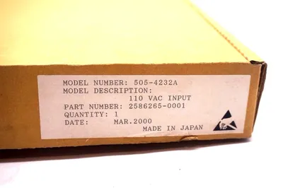 NEW SIEMENS 505-4232-A INPUT MODULE 5054232A