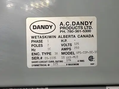 NEW AC DANDY UPS-CDP-DC-18