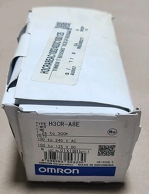 NEW Omron H3CR-A8E