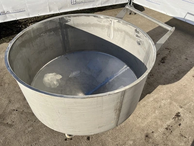 500L S/S Open Top Trolley Tanks