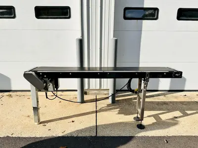 6-Foot Infeed / Outfeed Conveyor w/DC Motor Speed Control