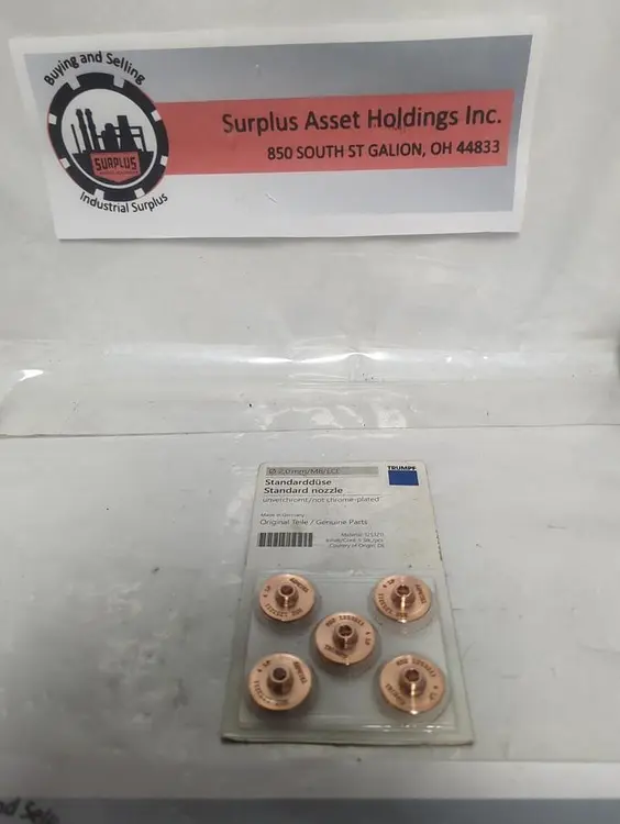 New | in-Stock TRUMPF 1253211 Nozzles Ohio US | Surplus Asset Holdings #1236003
