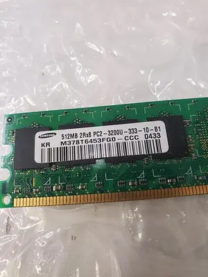 SAMSUNG M378T6453FG0-CCC 512MB MEMORY