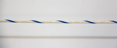 Blake 18-16-UL1015-96 Wire 18 AWG White/Blue Spiral Stripe 600V 5800 ft (9184)