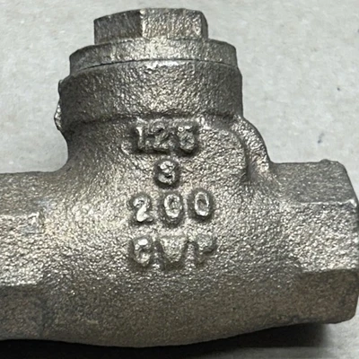 NEW Stockham 3/8” 125S 200CWP