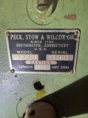 1960 PECK, STOW & WILCOX PX24-A Brake Presses | MD Equipment Services LLC (4)