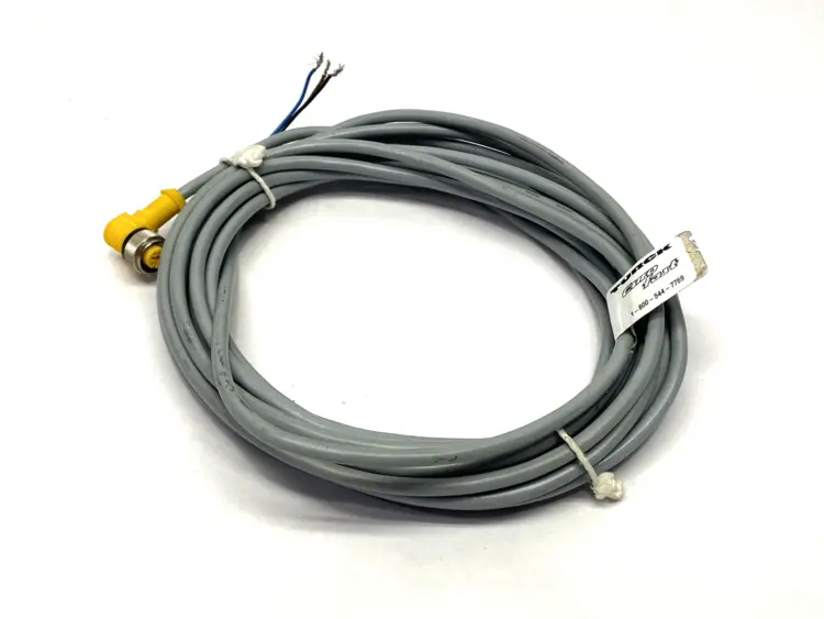 Used TURCK EUROFAST SINGLE ENDED CORDSET FEMALE CONNECTOR M12 U2216-0 Cable & Wire | Maverick Industrial Sales #1100881