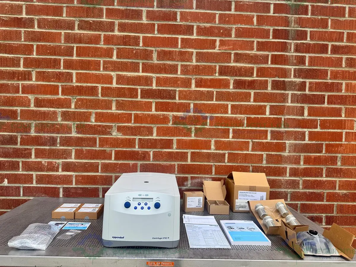 New | in-Stock EPPENDORF 5702R REFRIGERATED CENTRIFUGE W/ SWING BUCKET ROTOR AND ACCESSORIES Centrifuges California US | Equipment Lab #1262709