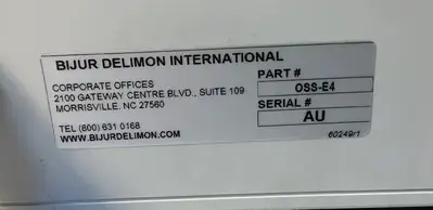 USED Bijur Delimon OSS-E4