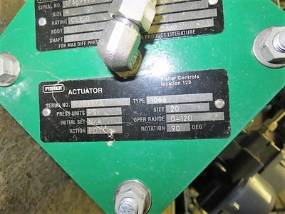 Fisher Pneumatic Actuator type 1066 size 20