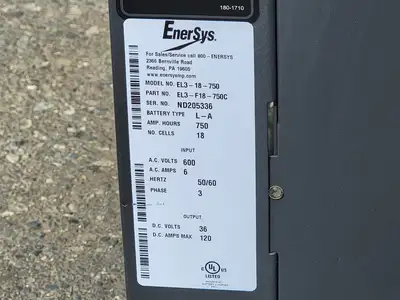 USED ENERSYS EL3-18-750