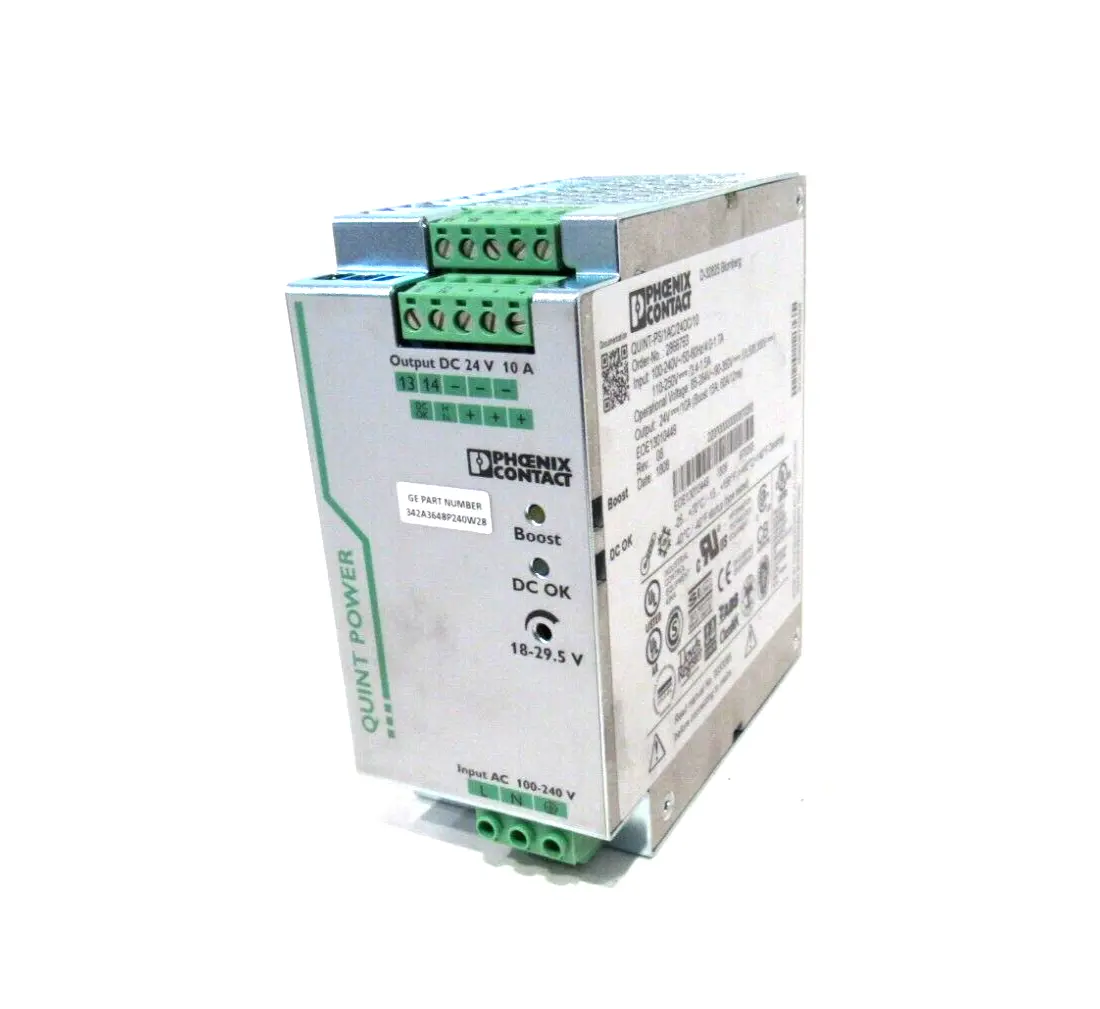 NEW PHOENIX CONTACT QUINT-PS/1AC/24DC/10 POWER SUPPLY 2866763 QUINTPS1AC24DC10