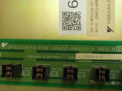 USED YASKAWA ELECTRIC JZNCU-MRK09-18