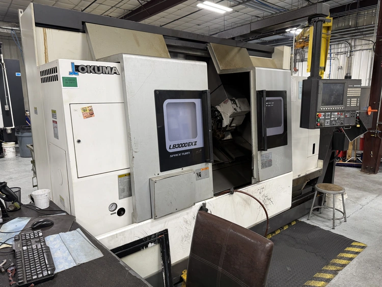Used OKUMA LB-3000 EXMY 1000 CNC Lathes Louisiana US | Stelly Machine Tools Inc #1556259