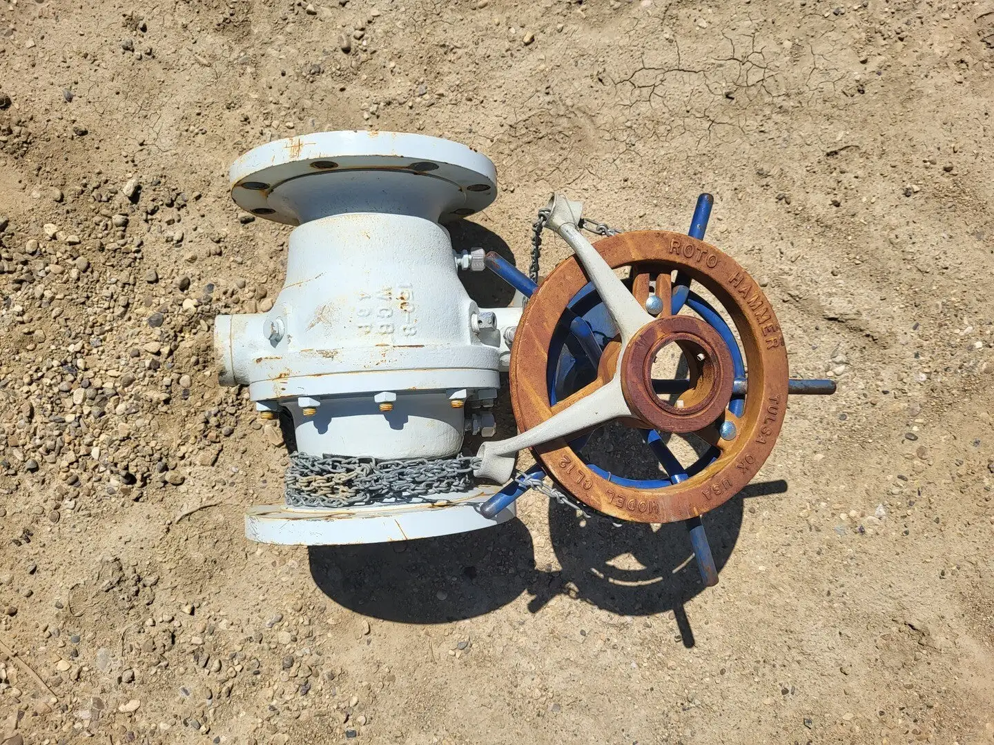 8" Class 150 Ball Valve w/ Gear Operator
