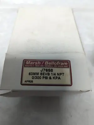 New | in-Stock MARSH J7658 Universal Pressure Meters Ohio US | Surplus Asset Holdings #1226010
