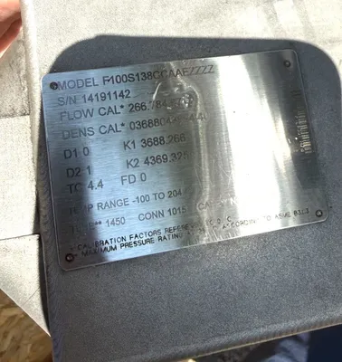 EMERSON MICRO MOTION F100S138CCAAEZZZZ MISCELLANEOUS | EcReCon Inc (3)