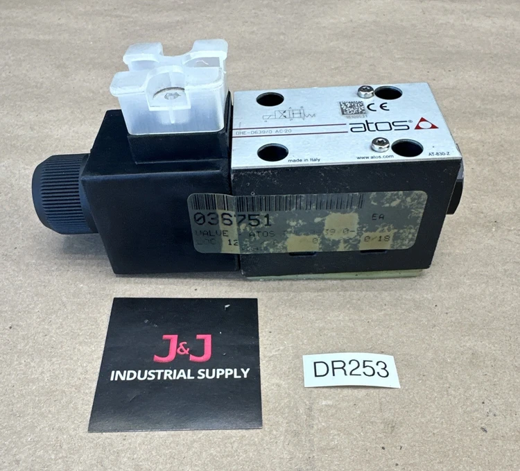 New | in-Stock ATOS DHE-0639/0 Valves/Fittings Indiana US | J&J Industrial Supply #745850