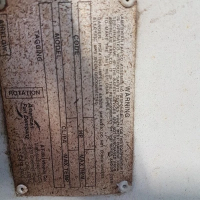 Large Heavy Duty Exhaust Fan