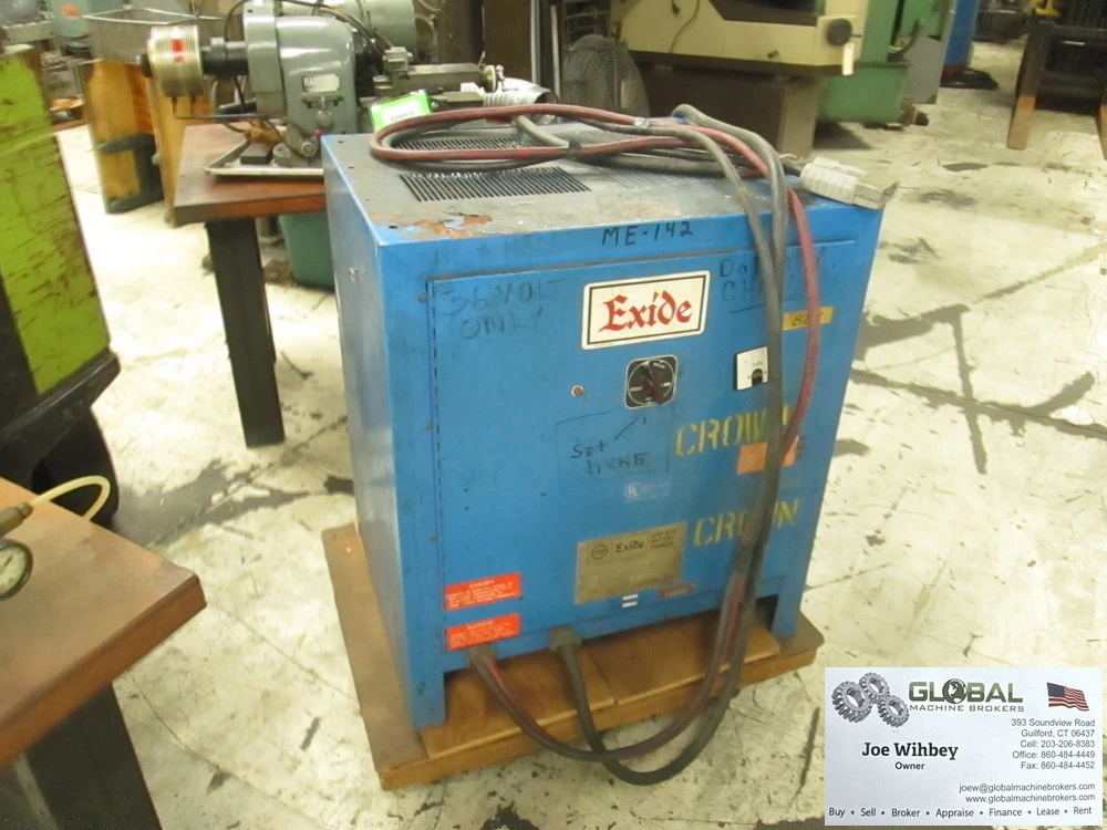 Exide Lead Acid Battery Charger NPC 18-3-680L, 240/480 Volts, 18 Cells