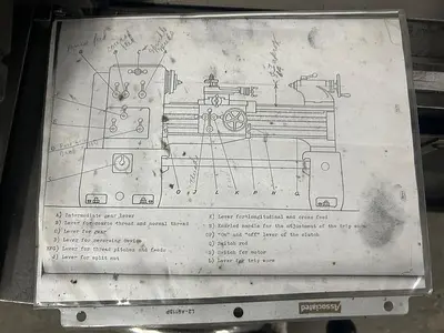 Meuser & Co. 18" x 26" - 68″ Gap Bed, Tool Room Engine Lathe, Inch / Metric