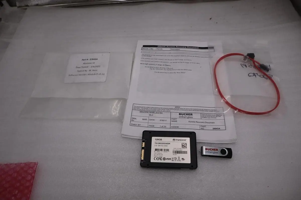NEW OPEN BOX Transcend TS128GSSD420K SSD420K 128GB Internal SSD Memory STK H1813