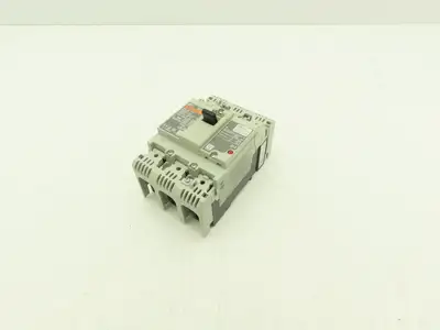 Fuji BW50RAGU3P010 3-Pole Auto Circuit Breaker 10A 500V 3Ph Molded Case Lot of 2