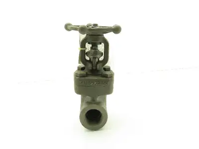 Hancock 1-1/4-950S-4 Manual Wedge Gate Valve 1-1/4" NPT Threaded Class 800