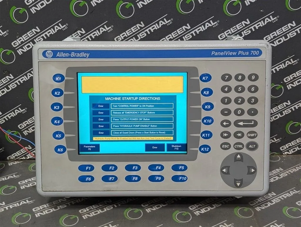 Allen Bradley 2711P-K7C4D8 PanelView Plus 700 Keypad Operator Interface