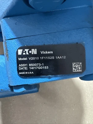 USED Eaton V2010 1F11S2S 1AA12