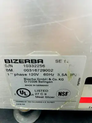 Bizerba SE12 Commercial Deli Meat Slicer Fully Refurbished Tested and Working