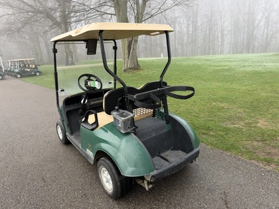 (1) 2015 E-Z-Go golf cart with a Kawasaki gas engine, does not include Club canopy, ball cover, club...
