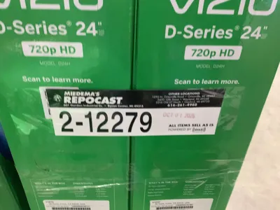 Used VIZIO D-SERIES 24” 720P HD Video/CATV/Television Michigan US | Miedema Asset Management Group #1493760