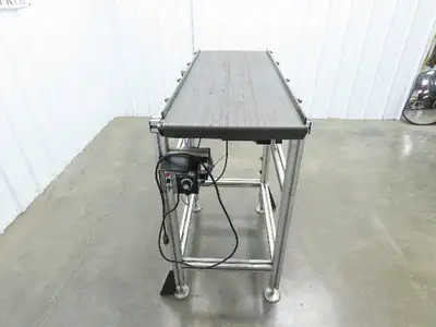 MK North America GUF-P 2000 Belt Conveyor 400x 1100mm 115V Variable Speed 41-46H