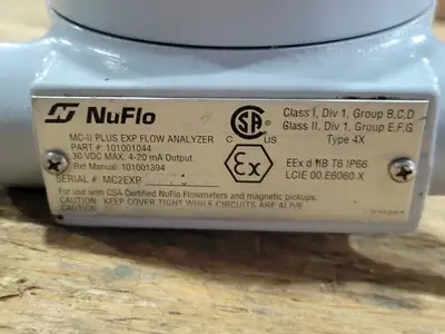 USED NUFLO MEASUREMENT SYSTEMS 101001044